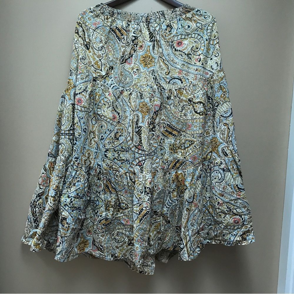 Cleobella Talia Organic Maxi Skirt in Kaleidoscope Paisley (M) - Picture 9 of 11